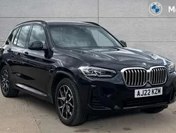 Black Used 2022 BMW X3 M Sport SUV | £35,490 (Fair price)