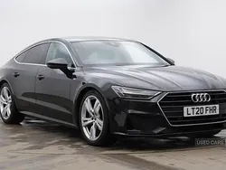 Black Used 2020 Audi A7 S-Line Hatchback | £25,990 (Fair price)