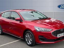 Red Used 2023 Ford Focus Titanium Hatchback | £14,700 (Fair price)