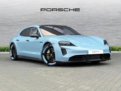 Blue Used 2023 Porsche Taycan Sedan | £76,990 (A bit pricey)