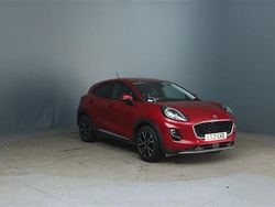 Red Used 2021 Ford Puma Gen-E Titanium SUV | £11,999 (Good price)