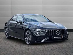 Black Used 2024 Mercedes A35 AMG Executive Sedan | £36,991 (A bit pricey)