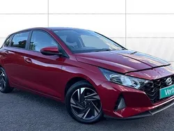 Red Used 2021 Hyundai i20 SE Hatchback | £12,558 (Fair price)
