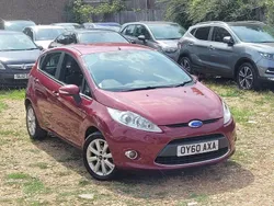 Red Used 2010 Ford Fiesta Zetec Hatchback | £2,499 (Fair price)