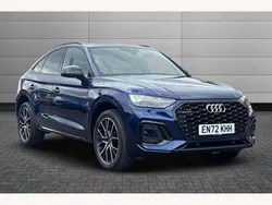 Blue Used 2023 Audi Q5 Sportback Comfort SUV | £42,895 (Expensive)