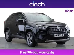 Black Used 2022 Toyota RAV4 Hybrid SUV | £23,999 (Super price)