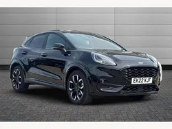 Black Used 2022 Ford Puma Gen-E ST-Line X SUV | £15,550
