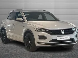 White silver Used 2019 VW T-Roc R-line SUV | £19,888 (Good price)