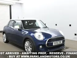 Blue Used 2016 Mini Cooper Hatch Hatchback | £6,995 (Super price)