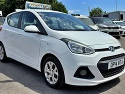White Used 2014 Hyundai i10 SE Hatchback | £3,295