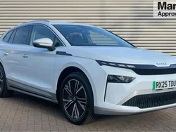 Moon white metallic Used 2025 Skoda Enyaq iV SUV | £37,950 (Expensive)