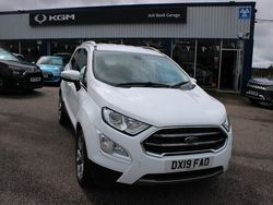 White Used 2019 Ford Ecosport Titanium SUV | £10,795 (Fair price)