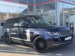 Blue Used 2018 Land Rover Range Rover Vogue SUV | £31,353 (Fair price)