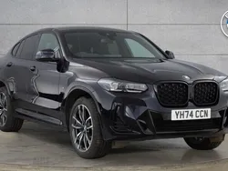 Black Used 2024 BMW X4 M Sport SUV | £47,850 (Fair price)