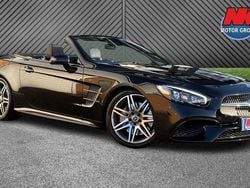 Black Used 2018 Mercedes SL500 AMG line Cabriolet | £39,999