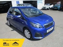 Blue Used 2018 Peugeot 108 Active Hatchback | £6,395 (A bit pricey)