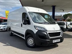 White Used 2021 Peugeot Boxer Van | £12,495 (Fair price)