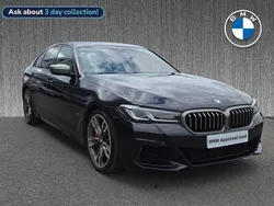 Black Used 2021 BMW M550 Shadowline Sedan | £38,899 (Good price)