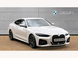 White Used 2021 BMW 420 M Sport Coupe | £27,995 (Fair price)
