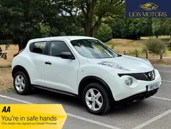 White Used 2013 Nissan Juke Visia SUV | £3,969 (Good price)