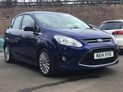 Blue Used 2014 Ford C-MAX Titanium MPV | £5,495 (Fair price)