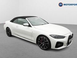 White Used 2021 BMW 420 M Sport Cabriolet | £27,599 (Fair price)