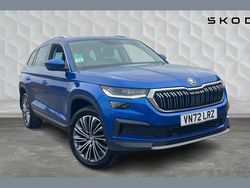 Race blue metallic Used 2022 Skoda Kodiaq SE L Executive SUV | £26,750 (Fair price)