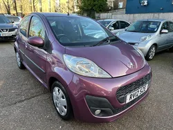Purple Used 2012 Peugeot 107 Active Hatchback | £1,995 (Fair price)