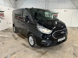 Black Used 2022 Ford Transit Custom Limited Van | £24,000 (Expensive)