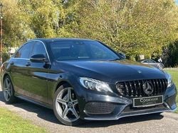 Black Used 2018 Mercedes C220 AMG Line Premium Plus Sedan | £14,995 (Fair price)