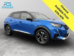 Blue Used 2021 Peugeot e-2008 GTi SUV | £11,995 (Fair price)