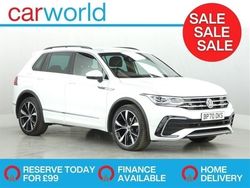 White Used 2021 VW Tiguan R-line SUV | £26,388 (Expensive)