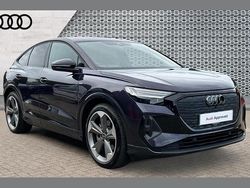 Other Used 2025 Audi Q4 Sportback e-tron Black Edition SUV | £37,390 (Fair price)