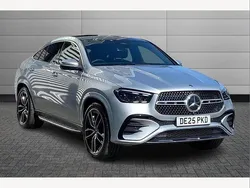Silver Used 2025 Mercedes GLE450 AMG AMG Line Premium Plus Coupe | £72,550 (Fair price)