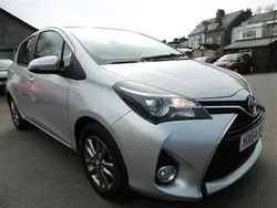 Silver Used 2014 Toyota Yaris Hatchback | £8,250 (Fair price)