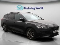 Black Used 2022 Ford Focus ST-Line Estate | £14,500 (Fair price)