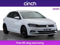 White Used 2020 VW Polo Match Hatchback | £13,299 (Fair price)