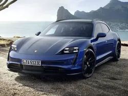 Blue Used 2024 Porsche Taycan Cross Turismo Sedan | £71,950 (Expensive)