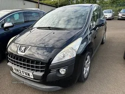 Black Used 2012 Peugeot 3008 Active Hatchback | £3,495 (Fair price)