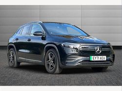 Black Used 2021 Mercedes EQA250 AMG line SUV | £18,695 (Fair price)