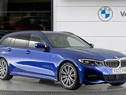 Blue Used 2022 BMW 318 M Sport Estate | £24,902 (Fair price)