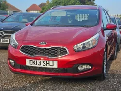 Red Used 2013 Kia Ceed Estate | £2,995 (Good price)