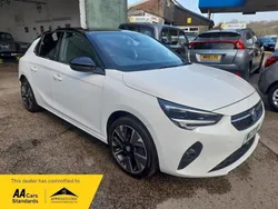 White Used 2022 Vauxhall Corsa-e Elite Hatchback | £10,975 (Fair price)