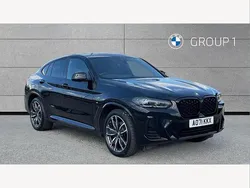 Black Used 2021 BMW X4 M Sport SUV | £34,635 (A bit pricey)