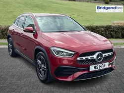 Red Used 2021 Mercedes GLA200 AMG line SUV | £23,350 (Good price)