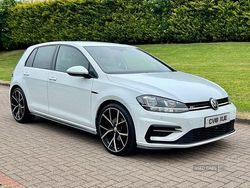 White Used 2018 VW Golf VII R-line Hatchback | £13,950 (A bit pricey)
