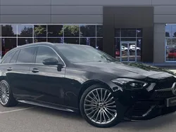Black Used 2024 Mercedes C300 AMG Line Premium Estate | £39,960 (Expensive)