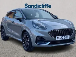 Solar silver (premium paint) Used 2022 Ford Puma Hatchback | £17,400 (Fair price)