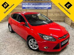 Red Used 2014 Ford Focus Titanium Hatchback | £8,995