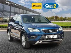 Blue Used 2017 Seat Ateca XCELLENCE SUV | £11,990 (Fair price)